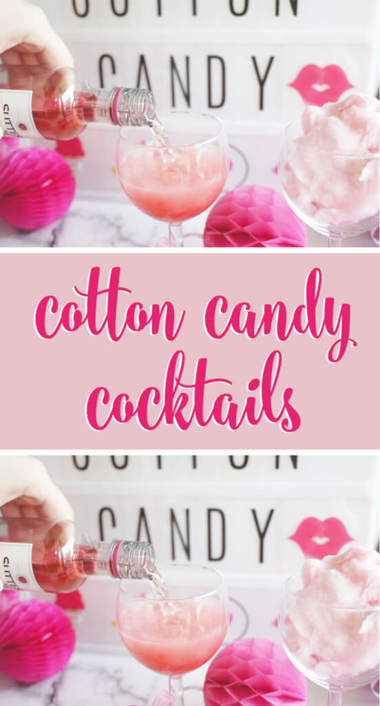 Cotton Candy Cocktail will sweeten up your next girls night or bachelorette party! 