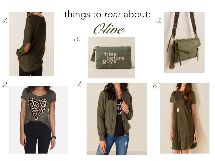 Olive Green Style Board 