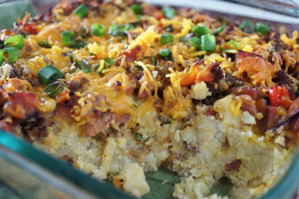 honey ham egg casserole